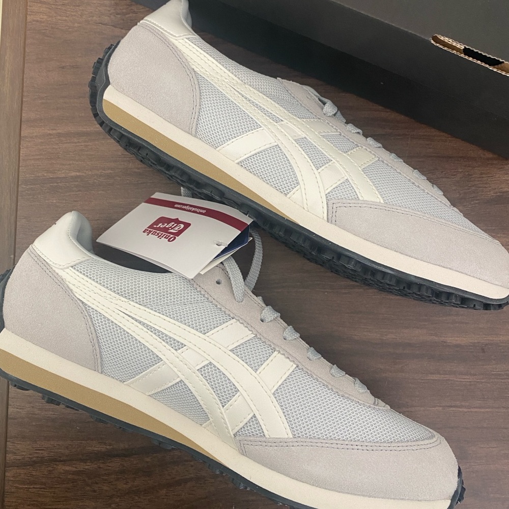 Onitsuka Tiger EDR 78 Gray Cream Men’s US Size 6.5 Women’s Size 8 NEW IN BOX